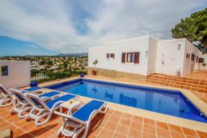 Argentario - sea view villa with private pool in Benissa