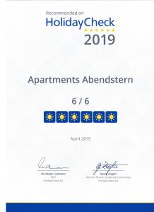 Gästehaus Ferienwohnung Abendstern