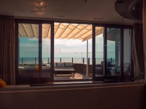 LUXURY penthouse with a sea view