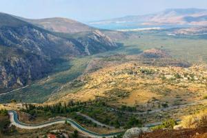 Delphic Horizons Parnassos Greece