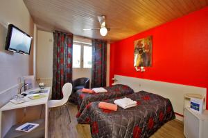 Hotels Logis Thermal : Chambre Lits Jumeaux
