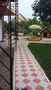 Quadruple Room with Terrace room in Guest house Uytniy Otdih c det'mi
