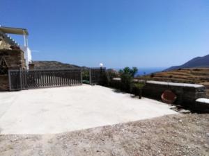 House with sea and mountain views Tinos Greece