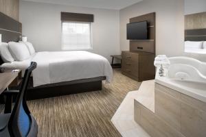 Queen Suite with Whirlpool - Non- Smoking room in Holiday Inn Express Hotel & Suites Annapolis an IHG Hotel