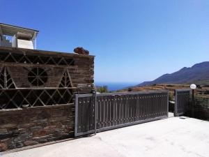 House with sea and mountain views Tinos Greece