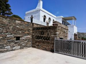 House with sea and mountain views Tinos Greece