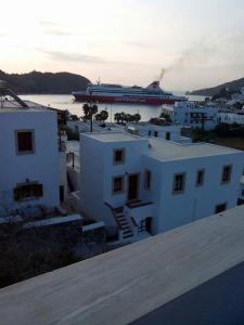 House with amazing view at the center of Skala Patmos Greece
