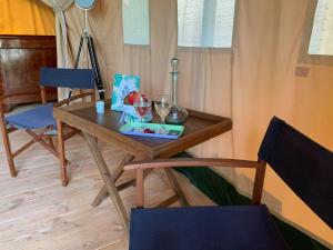 Tentes de luxe Le lodge de La Boissiere : photos des chambres