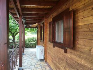 WOODEN HOUSE IN IOANNINA Epirus Greece