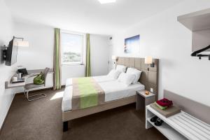 Hotels Kyriad Lyon Est Stadium Eurexpo Meyzieu : Chambre Lits Jumeaux Supérieure