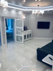 White apartments in Arcadia