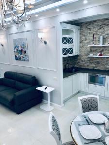 White apartments in Arcadia