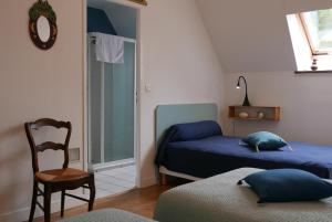 B&B / Chambres d'hotes Les Chambres du Moulin : Chambre Double ou Lits Jumeaux avec Salle de Bains Privative