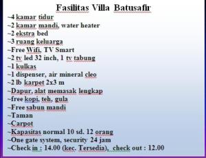 Villa Batu Safir