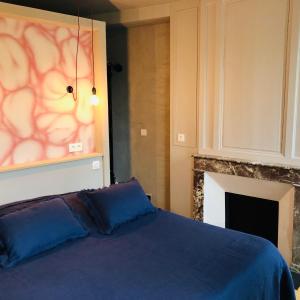 Maisons de vacances Maison d'architecte en plein coeur d'Honfleur avec bain nordique : photos des chambres