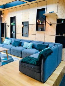 Maisons de vacances Maison d'architecte en plein coeur d'Honfleur avec bain nordique : photos des chambres