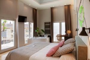 Double Room with Jacuzzi and Balcony with Sea View room in Amita Hotel Boutique