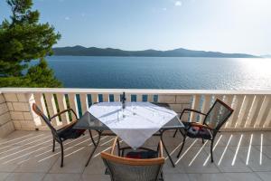 Two-Bedroom Apartment with Balcony and Sea View room in Villa Ratac