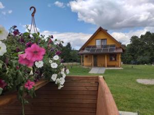 Ferienhaus Domki całoroczne Bieszczady Panasiewiczówka Odrzechowa Polen