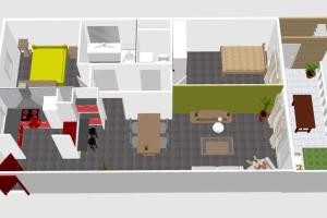 Appartements Beau T3 avec terrasse plein sud : photos des chambres