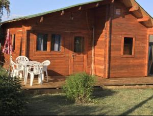 Chalets un Chalet avec jardin a 1km de la mer : photos des chambres
