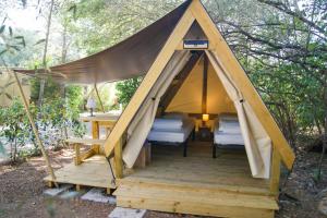 Campings Le Beau Veze : photos des chambres