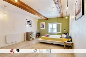 Appartements Les marches de St Charles - 100M2 : photos des chambres