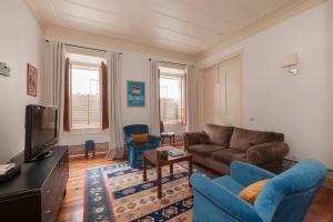 2 bedroom apartment with patio next to Avenida da Liberdade