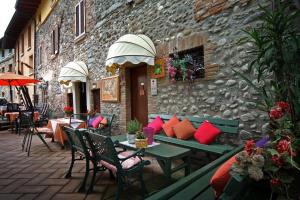 3 stern hotel AL BORGO ANTICO Ristorante con camere bedizzole Italien