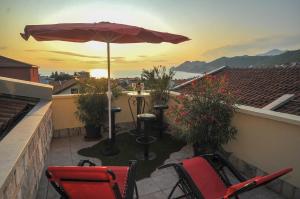 Studio Apartment with Sea View room in Villa Flamingo