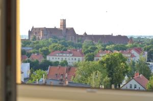 Apartement Horyzont z widokiem na zamek Malbork Poola