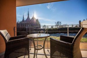 Deluxe Double or Twin Room room in Penzion a Restaurant Barbora