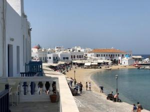 Mykonos Old Harbor Front Suite with Balcony Myconos Greece