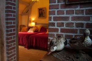 B&B / Chambres d'hotes Grange de la Herde : Chambre Lits Jumeaux