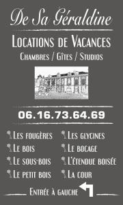 Maisons de vacances Les Fougeres : photos des chambres