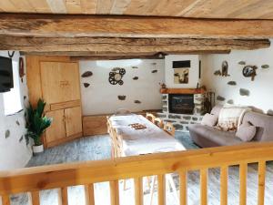 Maisons de vacances BERGERIE GRANGE DES 3 CIRQUES TROUMOUSE GAVARNIE ESTAUBE 4 personnes : photos des chambres