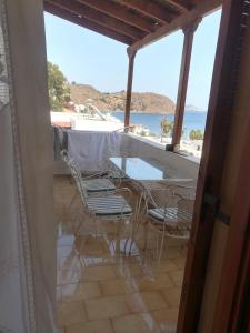 House with amazing view at the center of Skala Patmos Greece