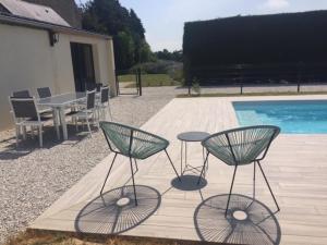 Maisons de vacances Ferme de Riou : photos des chambres