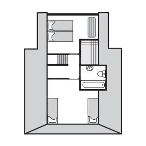 Comfort Three-Bedroom Bungalow with Sauna (6 Adults) room in Landal Domein De Schatberg