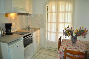 Studio apartments with pool maria in Agios Gordios Beach