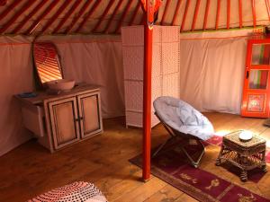 Tentes de luxe Yourte Mongole : photos des chambres