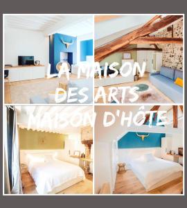 Maisons d'hotes La Maison des Arts, Le Six : Chambre Quadruple Classique