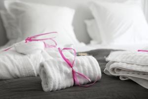 Maisons de vacances Maison 88 m2 le patio du centre ville avec garage : photos des chambres