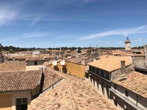 Appartements Appartement avec terrasse panoramique au coeur de Nimes : photos des chambres