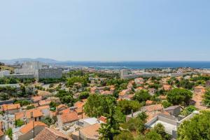 Appartements Appartement cosy Verduron vue mer panoramique : photos des chambres