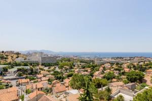 Appartements Appartement cosy Verduron vue mer panoramique : photos des chambres