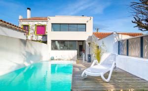 Maisons de vacances Maison piscine centre ville La Tranche-sur-Mer : photos des chambres