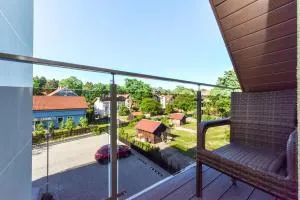 Gėlių terasos - studija su balkonu - Juodkrantė