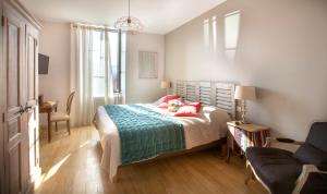 B&B / Chambres d'hotes La Maison De Siloe : Chambre Lit Queen-Size - Vue sur Jardin