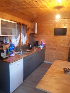 Maisons de vacances roulotte : photos des chambres